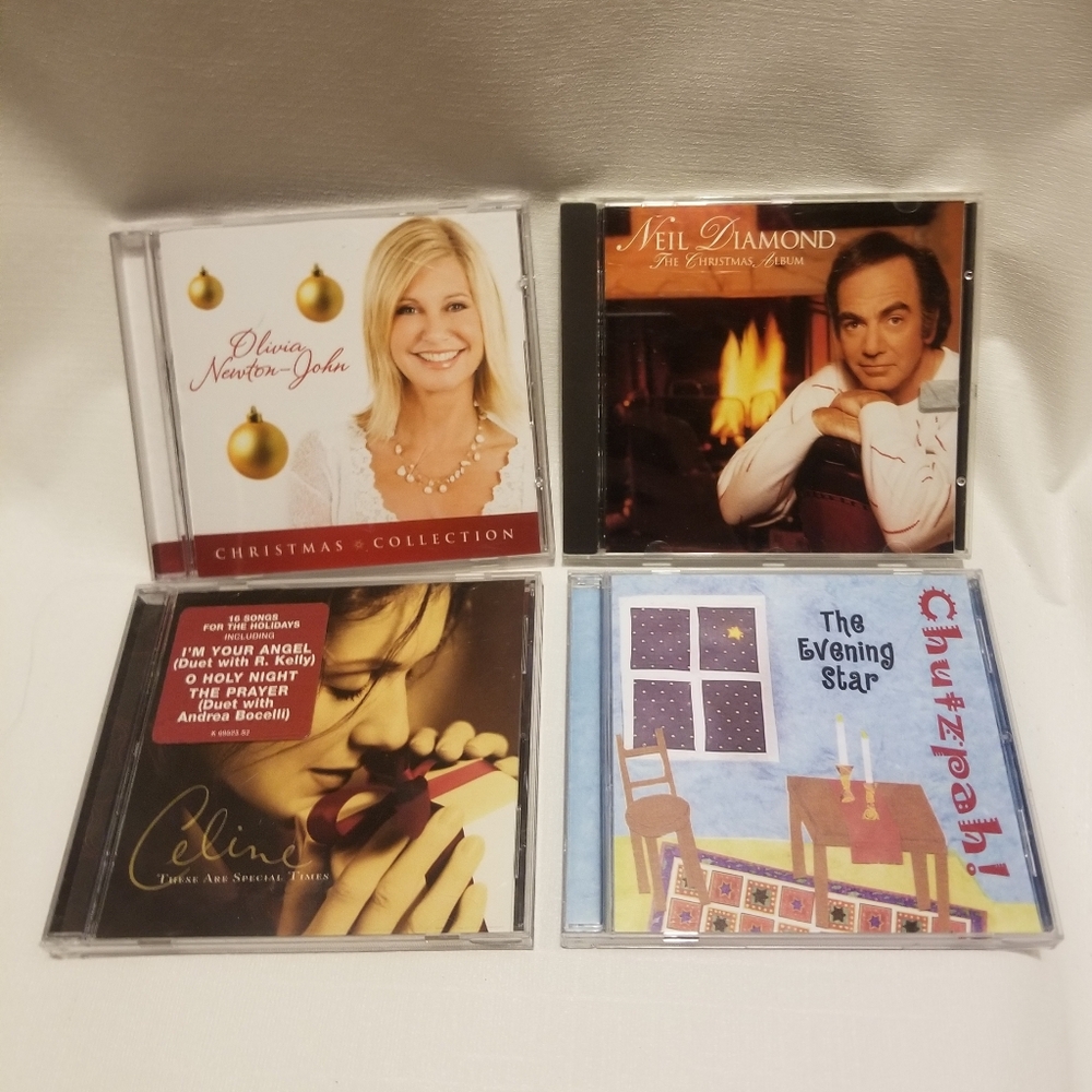 Or add to bundle $3/each: holiday CDs, 3 Christmas, 1 Hannukah